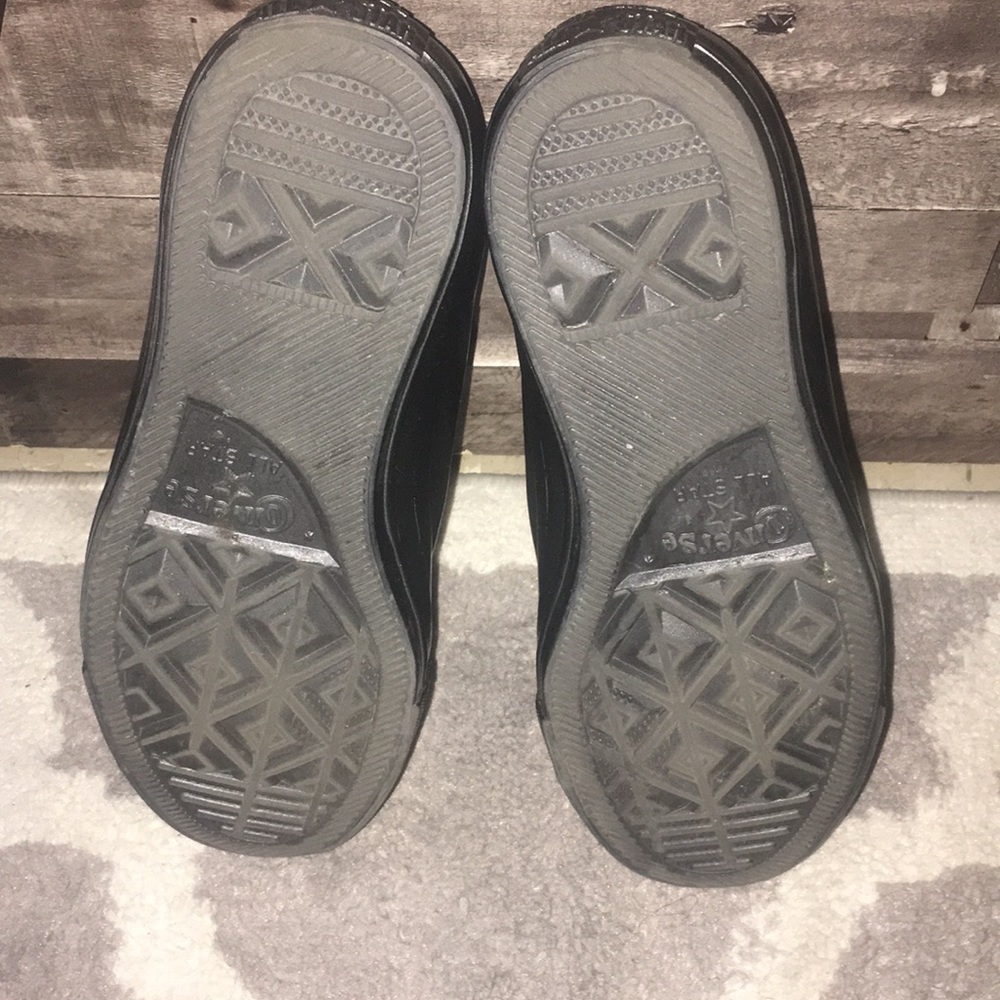 Dark Gray Converse - image 4